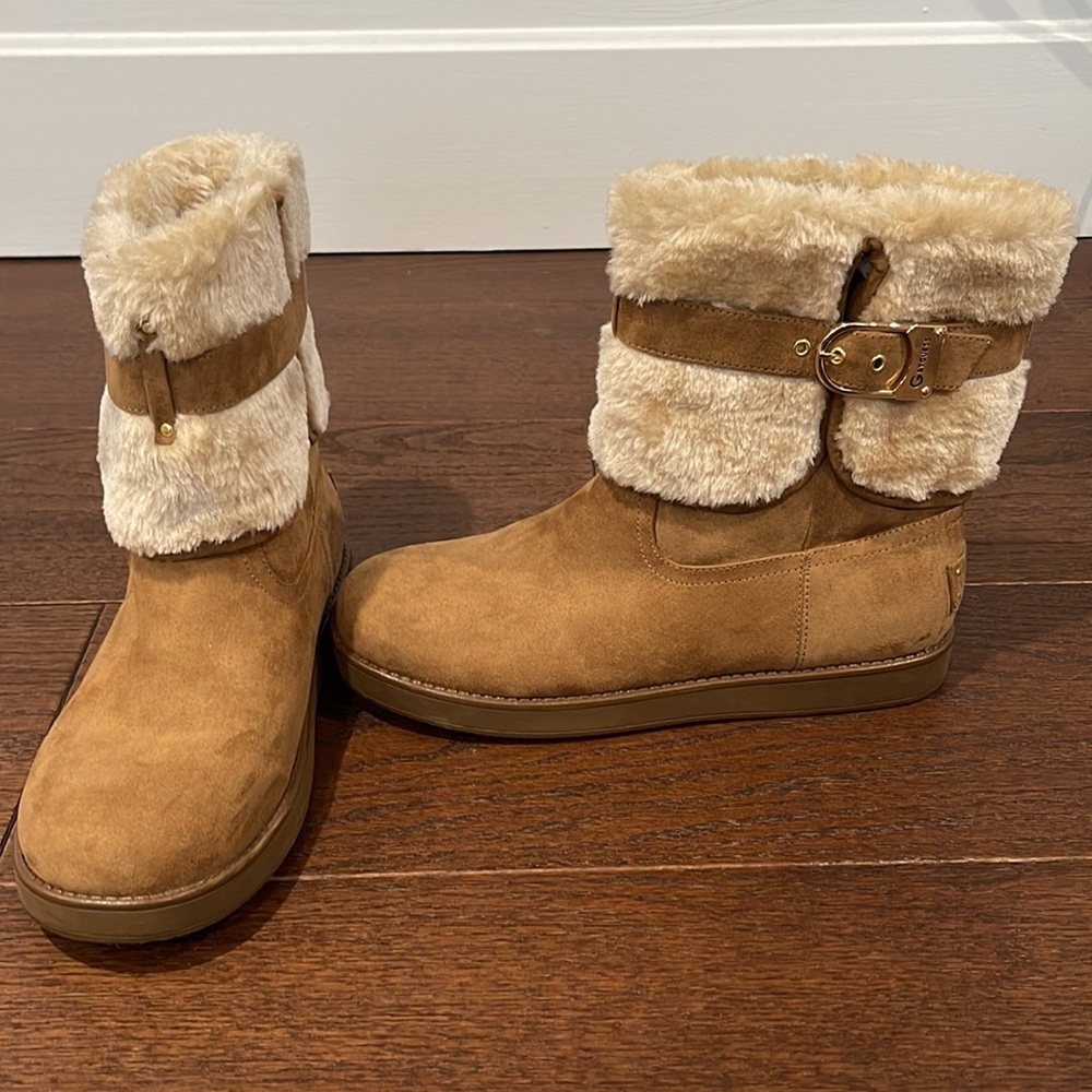 G by Guess Tan Winter Boots Size 9